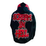 SCREAM IN HELL CHENILLE FULL ZIP UP